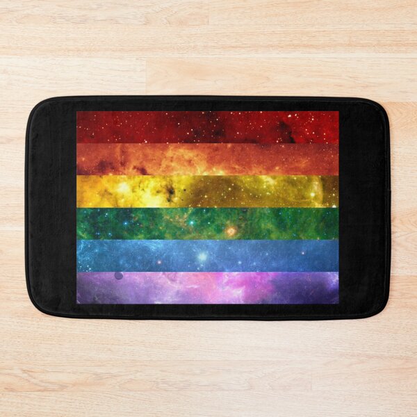 Item preview, Rainbow Flag - LGBTQ Galaxy designed and sold by stumpsandee.