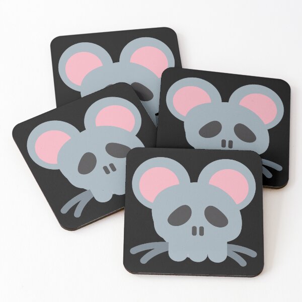 Item preview, Mouse Skull Tee - Funny and Cute Rodent Design designed and sold by GorinART.