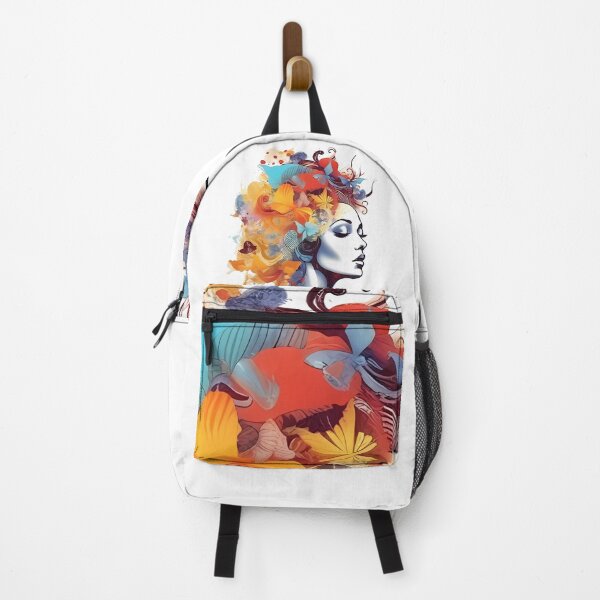 Item preview, Stylish Butterfly Lady, Water Color Sticker designed and sold by AdiRemba.