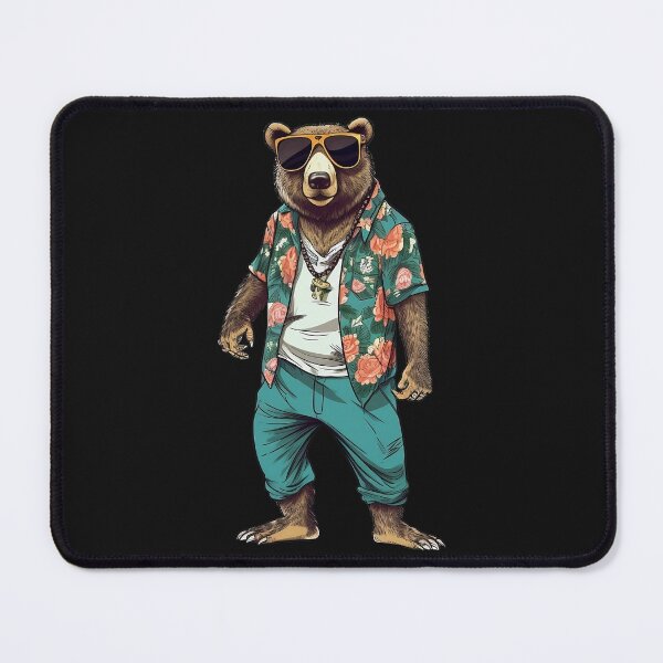 Item preview, Bear in summer outfit designed and sold by hamishby.