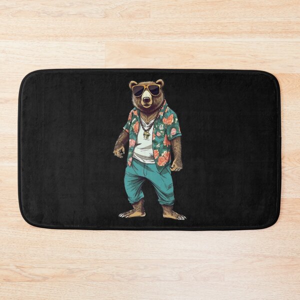 Item preview, Bear in summer outfit designed and sold by hamishby.