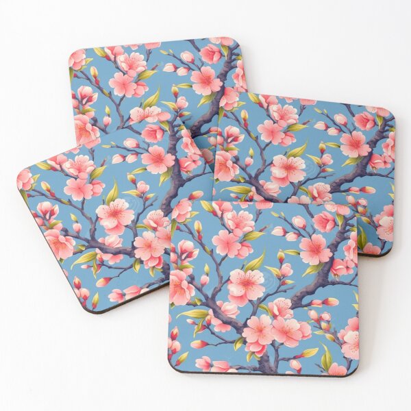 Item preview, Flowering Peach Branch Pattern 1 designed and sold by BloomBoutiqueTs.