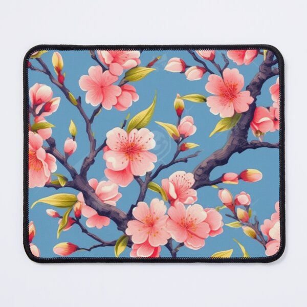 Item preview, Flowering Peach Branch Pattern 1 designed and sold by BloomBoutiqueTs.