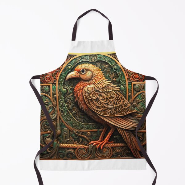 Item preview, Celtic art bird illustration designed and sold by Paul Fleet.
