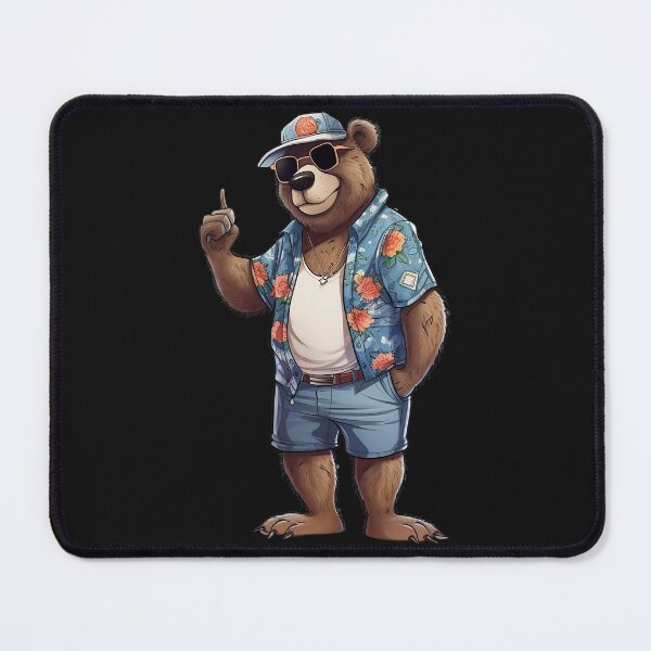 Item preview, Bear in summer outfit designed and sold by hamishby.