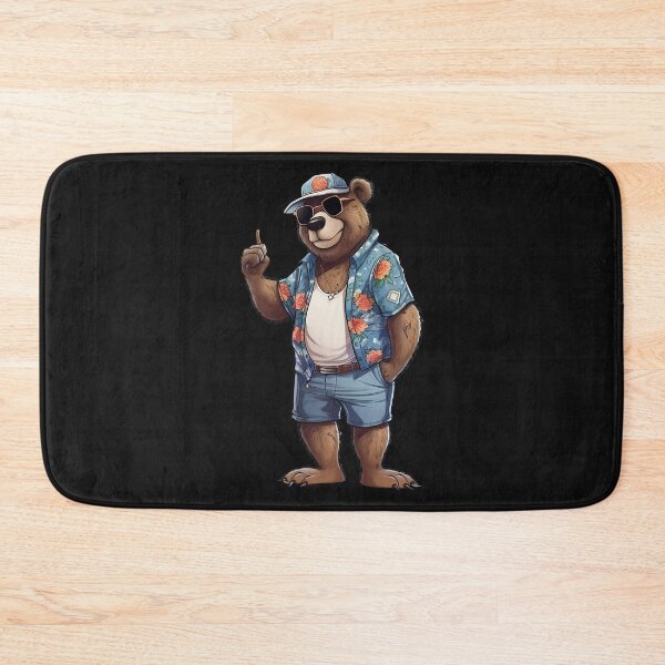 Item preview, Bear in summer outfit designed and sold by hamishby.