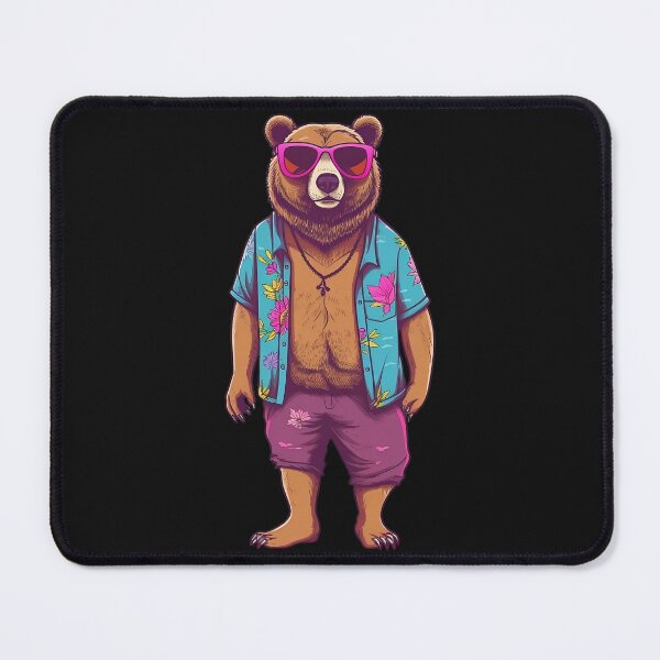 Item preview, Bear in summer outfit designed and sold by hamishby.