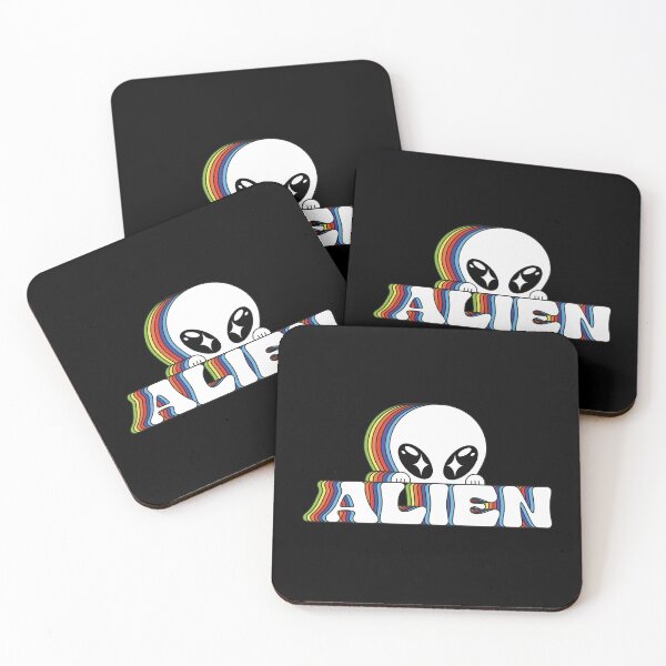 Item preview, alien rainbow designed and sold by AreaStickers.