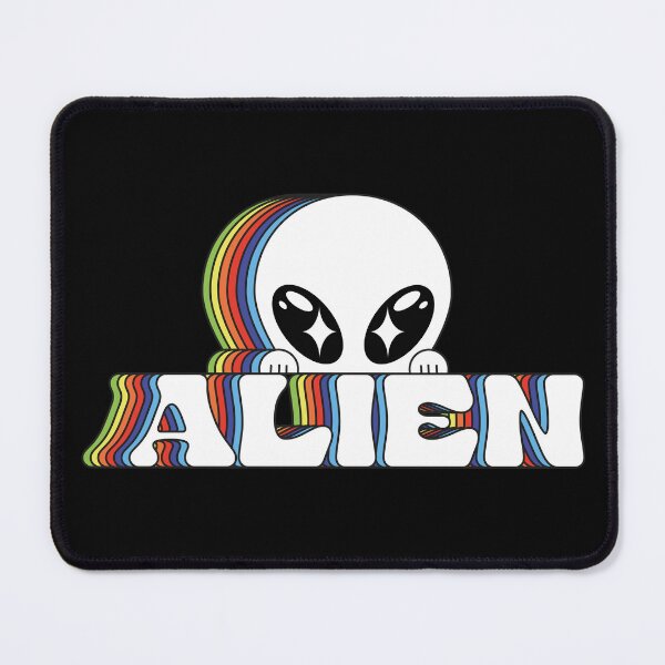 Item preview, alien rainbow designed and sold by AreaStickers.