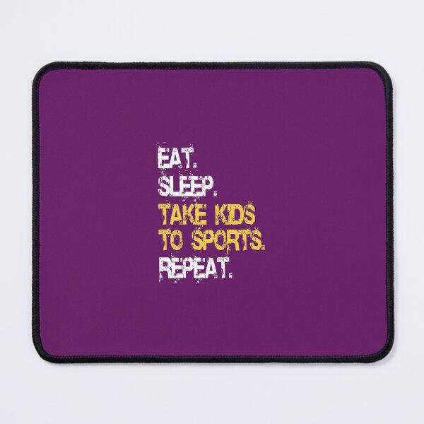 Item preview, Eat Sleep Take Kids to Sports Repeat Funny Sports Mom T		 designed and sold by sedecwimalab.