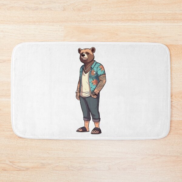 Item preview, Bear in summer outfit designed and sold by hamishby.