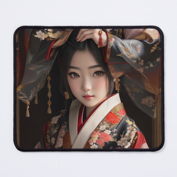Item preview, "Japanese Beauty in Kimono" designed and sold by OasisOfGraphics.