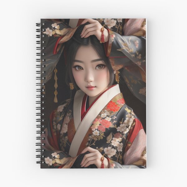 Item preview, "Japanese Beauty in Kimono" designed and sold by OasisOfGraphics.