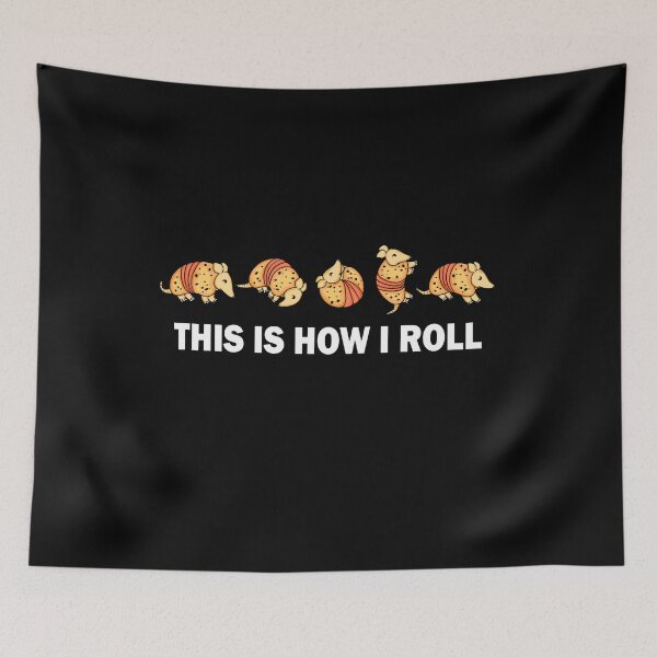 Item preview, Cute Armadillo Gift Kids This Is How I Roll Armadillo designed and sold by DSWShirts.