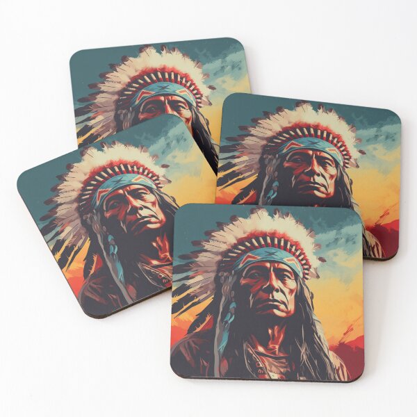 Item preview, Dark Winds Native American Painting designed and sold by nativeculture.