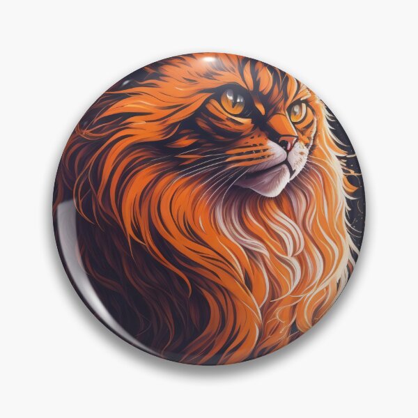 Item preview, Villainous orange cat  designed and sold by Roporetis.