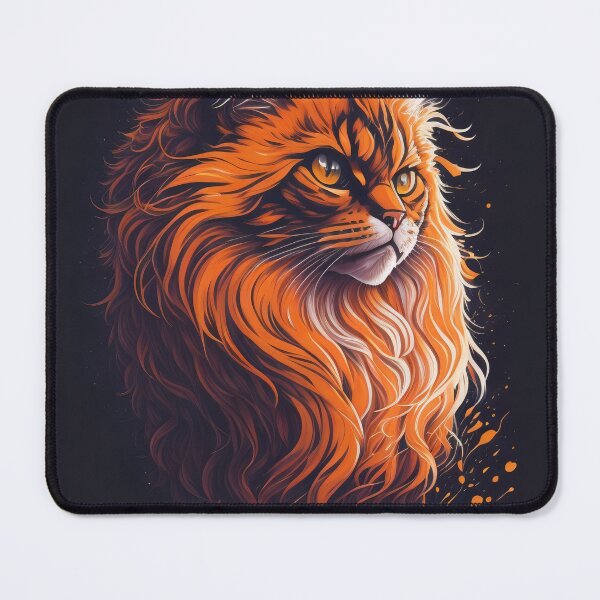 Item preview, Villainous orange cat designed and sold by Roporetis.