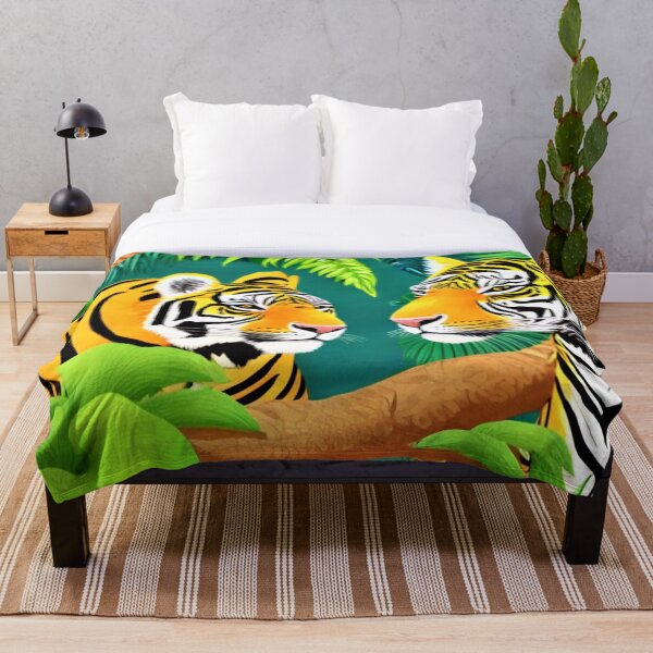Aperçu de l'œuvre Tigre de la jungle créée et vendue par FlowFlex.