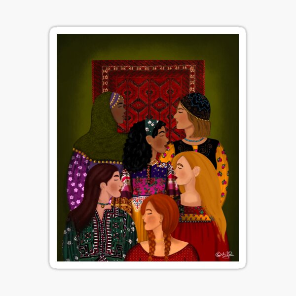 Jin - Women Sticker