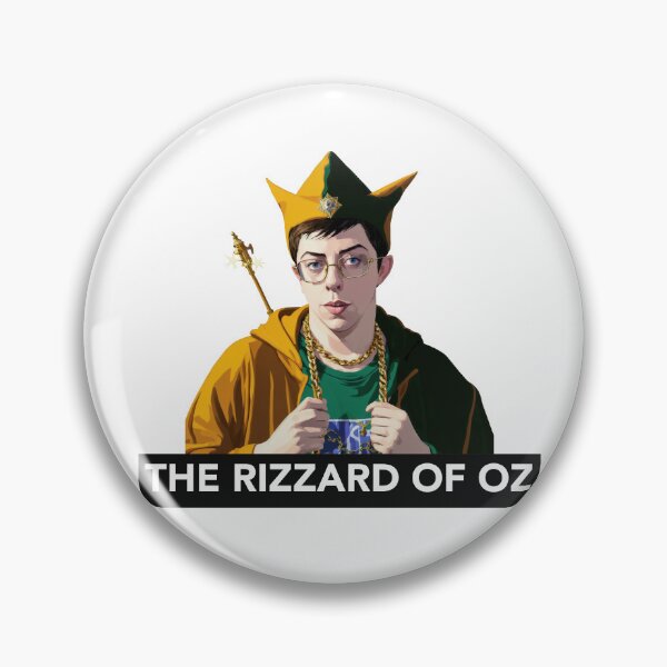 Item preview, The Rizzard of Oz - Funny Sticker designed and sold by Aaron2610.
