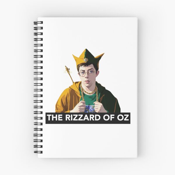 Item preview, The Rizzard of Oz - Funny Sticker designed and sold by Aaron2610.