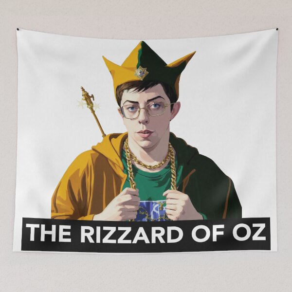 Item preview, The Rizzard of Oz - Funny Sticker designed and sold by Aaron2610.