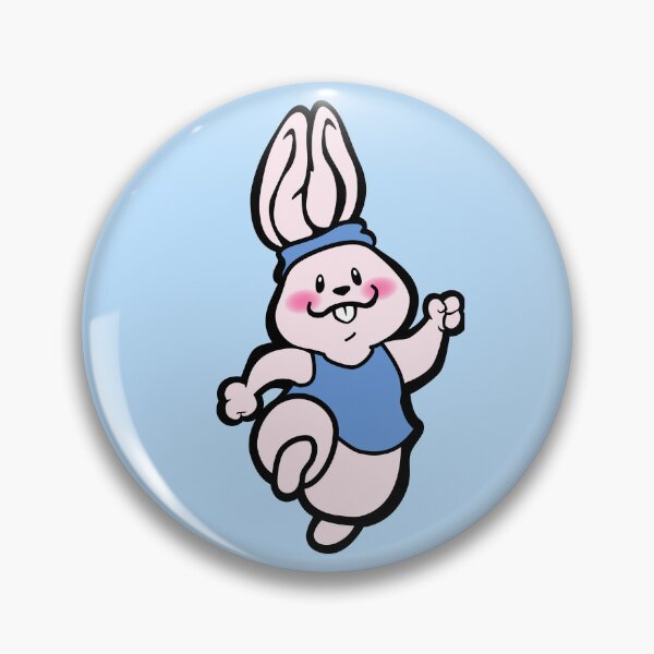Item preview, jogging bunny designed and sold by Sofakitty.