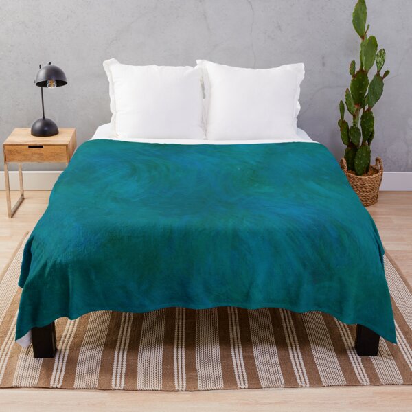 Item preview, Cuadro Abstracto Pinceladas Azules y Verdes designed and sold by RegalitosParaTi.