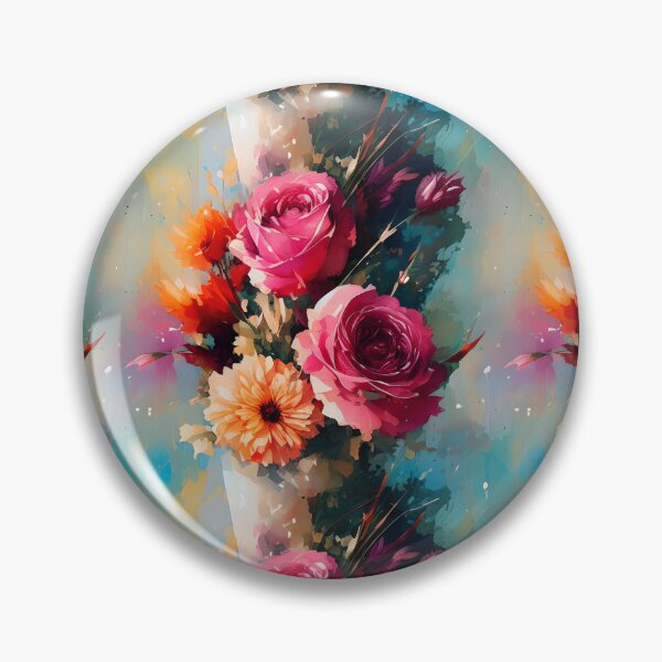 Item preview, Rose Bouquet Antique Abstract Rose Pattern Water Color Pattern designed and sold by Infinitelypink.