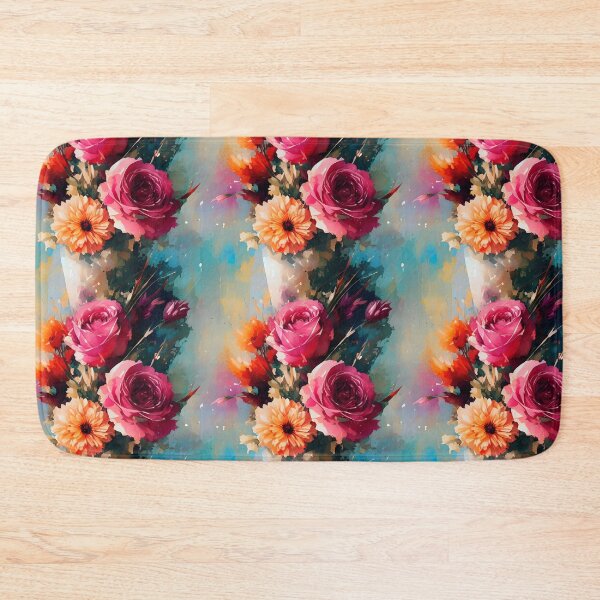 Item preview, Rose Bouquet Antique Abstract Rose Pattern Water Color Pattern designed and sold by Infinitelypink.
