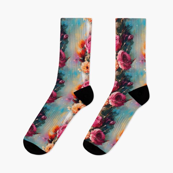Item preview, Rose Bouquet Antique Abstract Rose Pattern Water Color Pattern designed and sold by Infinitelypink.