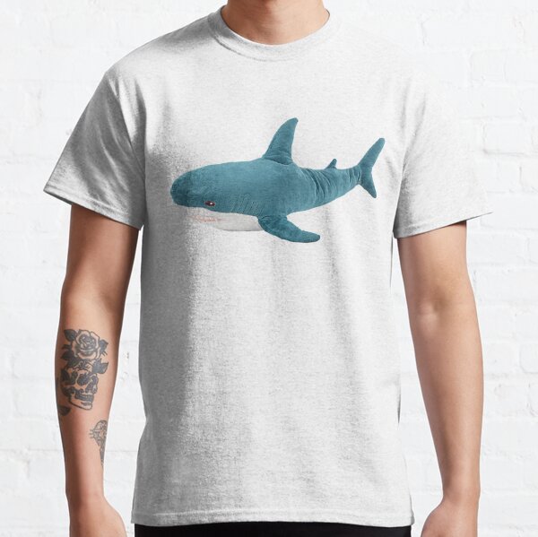 Women's Watercolor Shark Athletic T-shirt