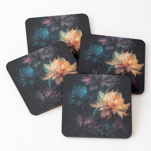Item preview, Intricate Floral Arrangements in Glowing Pastels designed and sold by aiphotosart.