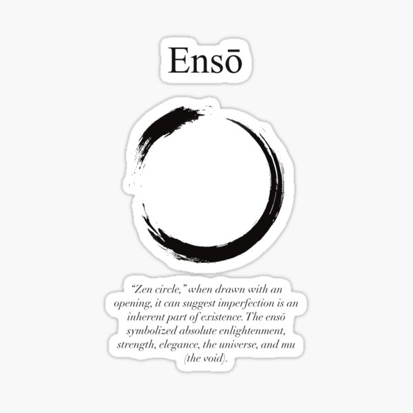 Item preview, Enso designed and sold by AlonsosArt.