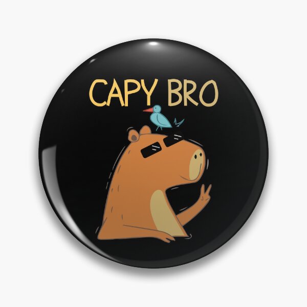 Item preview, Capy Bro Capybara Lover Big Rodent Animals Wildlife Day Gift designed and sold by TMelonShop.