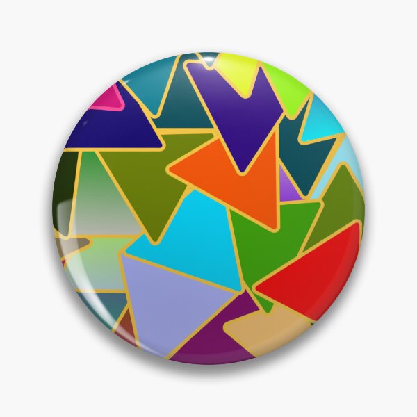 Item preview, Triangle colour patterns design  designed and sold by Pattern Vista Studio.
