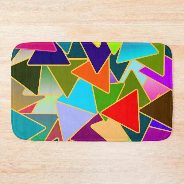 Item preview, Triangle colour patterns design  designed and sold by Pattern Vista Studio.