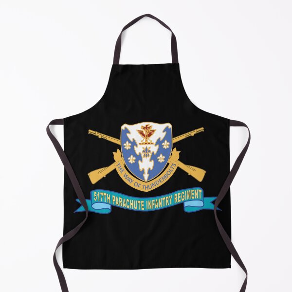Item preview, Army - 517th Parachute Infantry Regiment - DUI w Br - Ribbon X 300 designed and sold by Military Insignia Products.