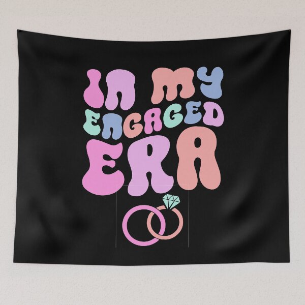 Item preview, In My Engaged Era Girl Engaged Af Bridal Shower Party Fiance Gift designed and sold by TMelonShop.