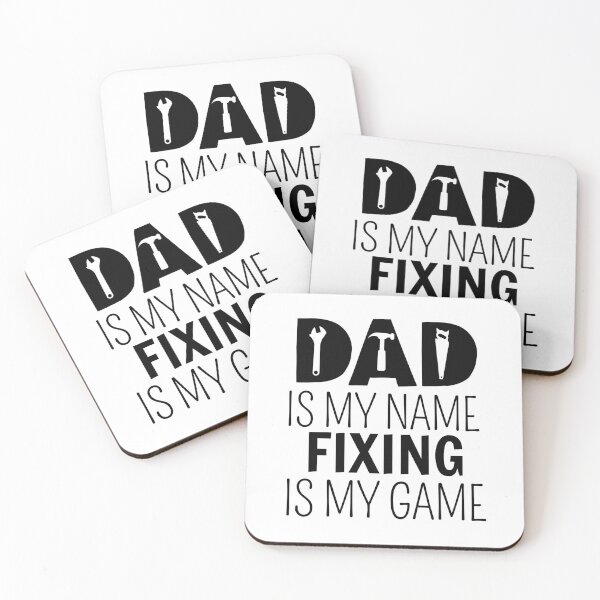 Item preview, Dad Is My Name Fixing Is My Game Mechanic designed and sold by cimibaka25.