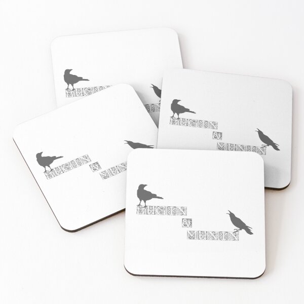Item preview, Hugin And Munin Odin_s Ravens designed and sold by bapngo25.