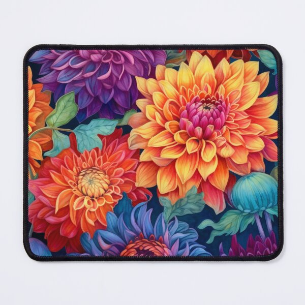 Item preview, Dahlias Pattern 1 designed and sold by BloomBoutiqueTs.