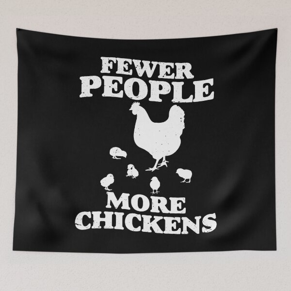 Item preview, Fewer People More Chickens Lady Mom Farmer Life Mothers Day Gift designed and sold by TMelonShop.