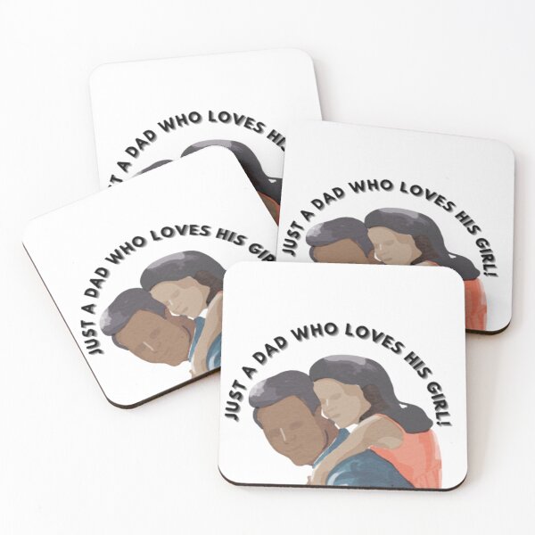 Item preview, Just A Dad Who Loves His Girl Design 4 designed and sold by aneeeshop.