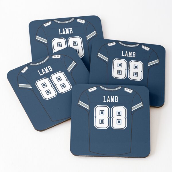 Item preview, CeeDee Lamb Away Jersey designed and sold by designsheaven.