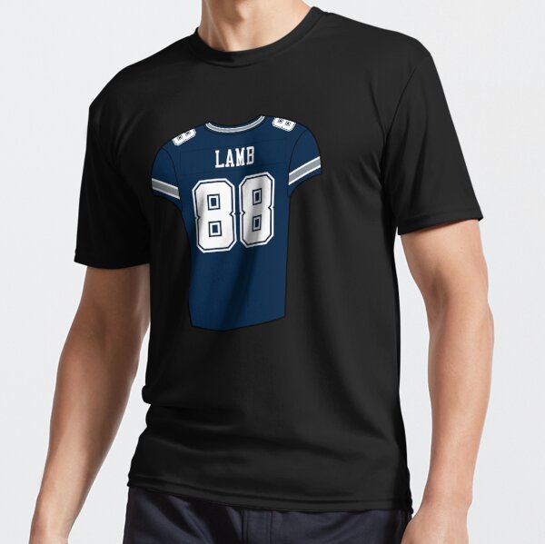 Nike Men's Dallas Cowboys CeeDee Lamb #88 Grey T-Shirt