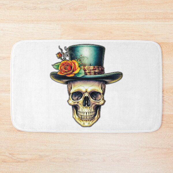 Item preview, El Hombre de la Frontera - The Frontiersman - Día De Los Muertos - Day of the Dead designed and sold by Rickie Pauley.