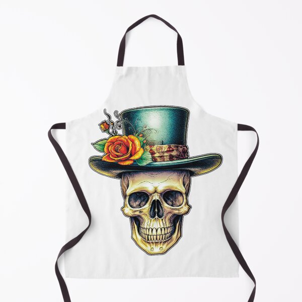 Item preview, El Hombre de la Frontera - The Frontiersman - Día De Los Muertos - Day of the Dead designed and sold by Rickie Pauley.