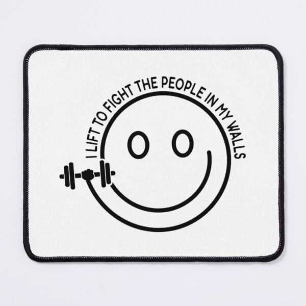 Item preview, i lift to fight the people in my walls designed and sold by quale12.
