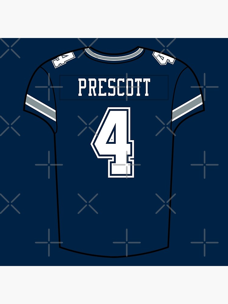 Dak Prescott Away Jersey Greeting Card for Sale by designsheaven